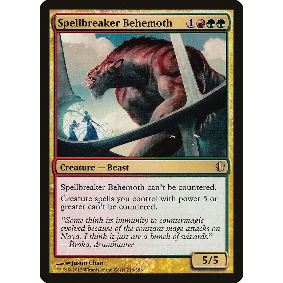 Image for Spellbreaker Behemoth (216) (C13) - Magic: The Gathering