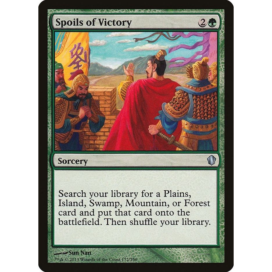 Image for Spoils of Victory (172) (C13) - Magic: The Gathering