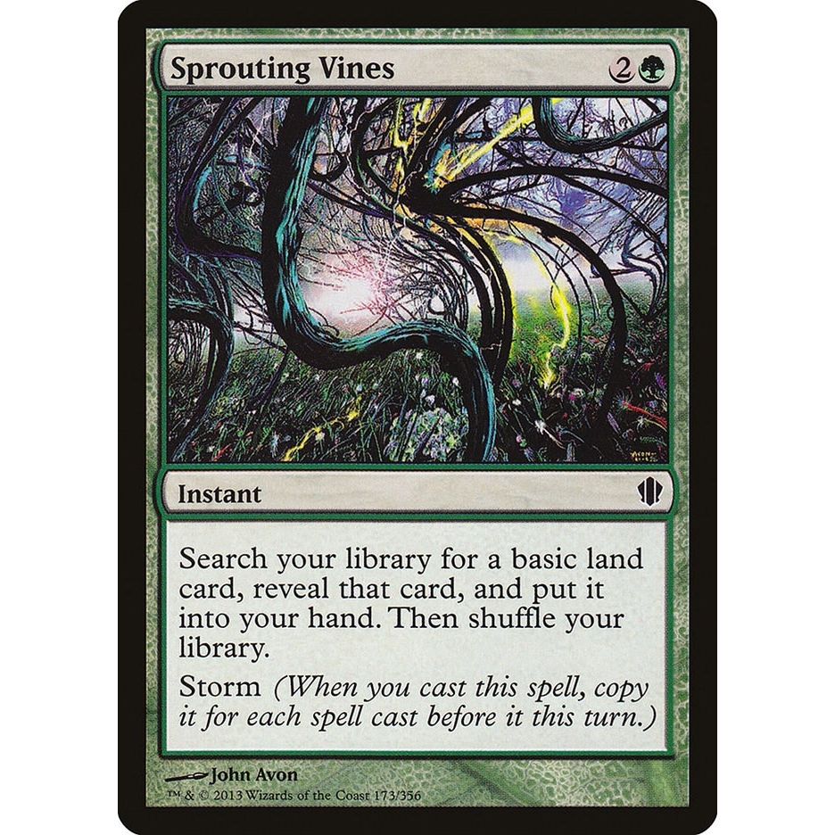 Image for Sprouting Vines (173) (C13) - Magic: The Gathering