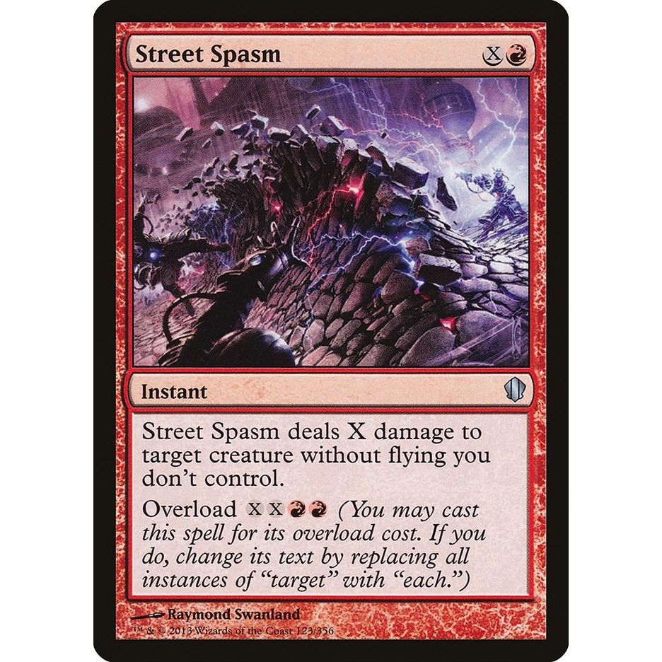 Image for Street Spasm (123) (C13) - Magic: The Gathering
