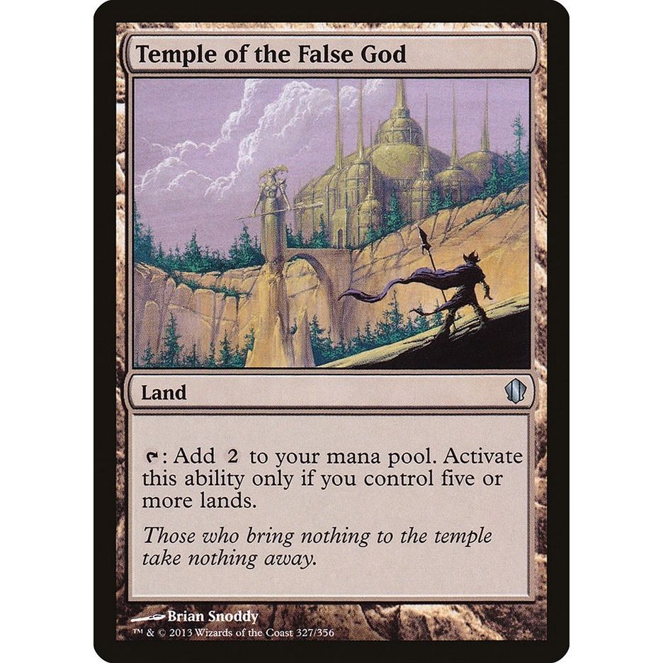 Image for Temple of the False God (327) (C13) - Magic: The Gathering