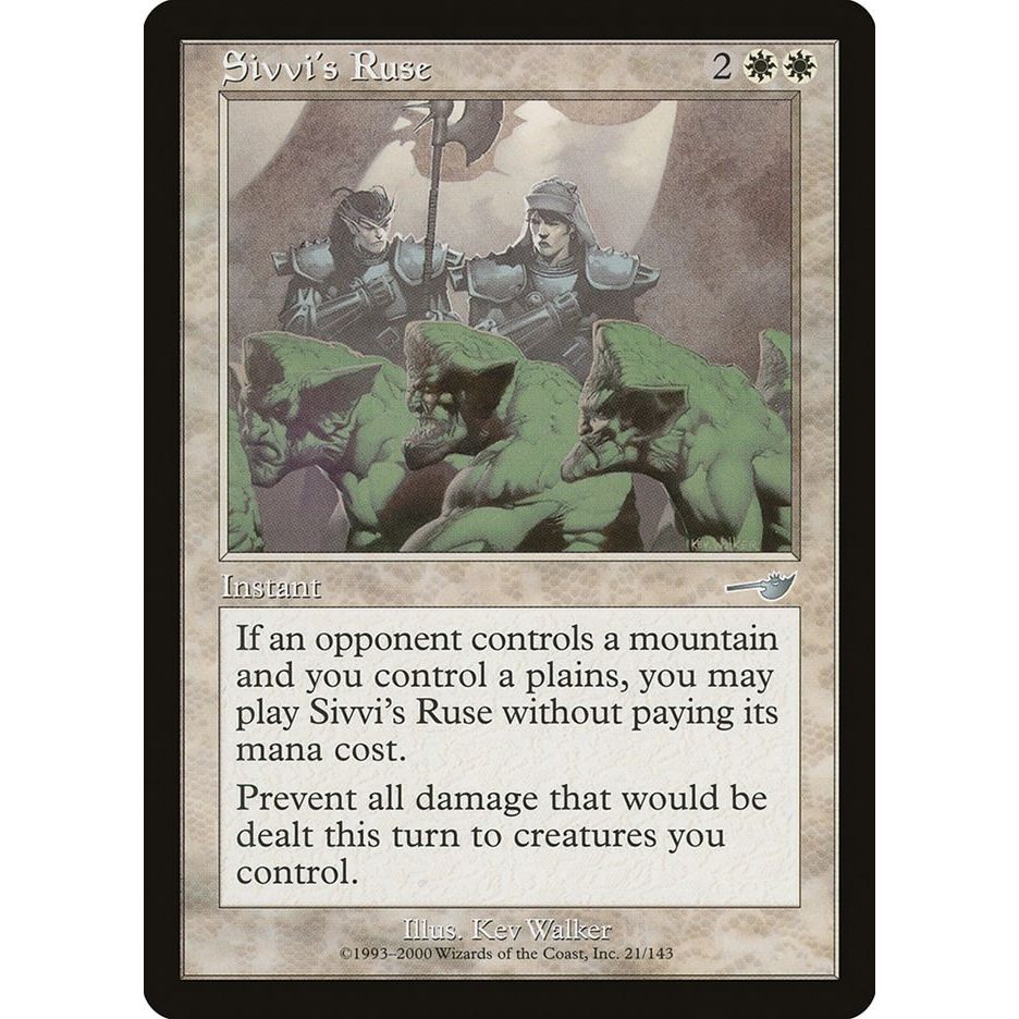 Image for Sivvi's Ruse (21) (NMS) - Magic: The Gathering