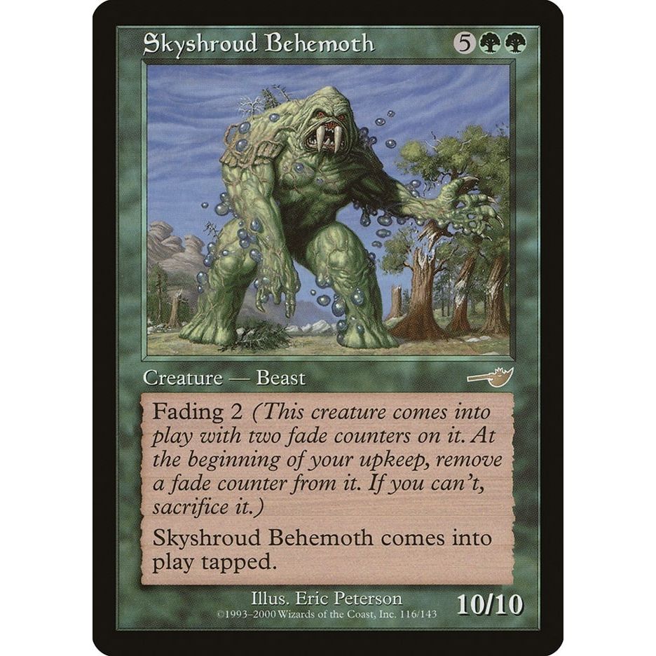 Image for Skyshroud Behemoth (116) (NMS) - Magic: The Gathering