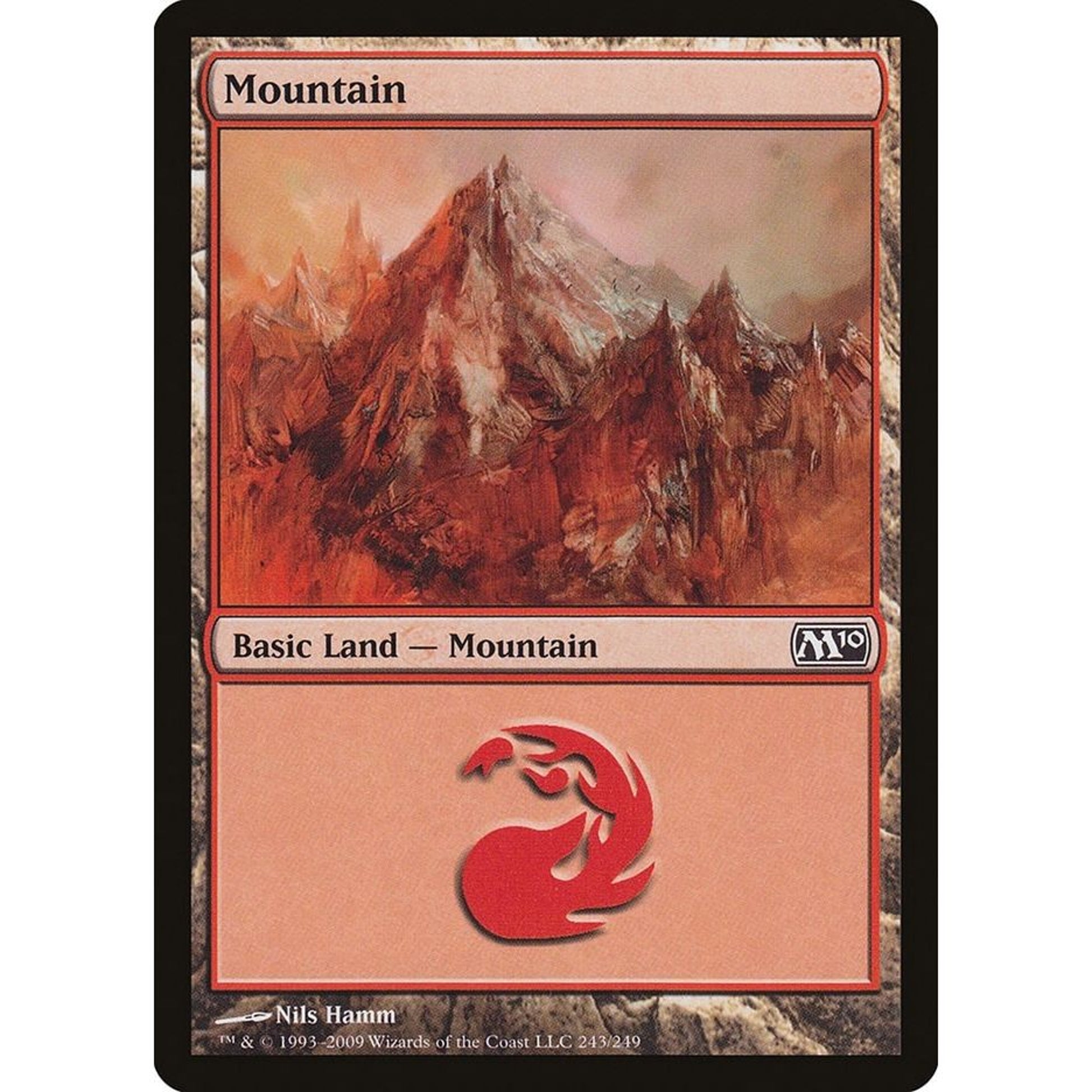 Image for Mountain (243) (243) (M10) - Magic: The Gathering