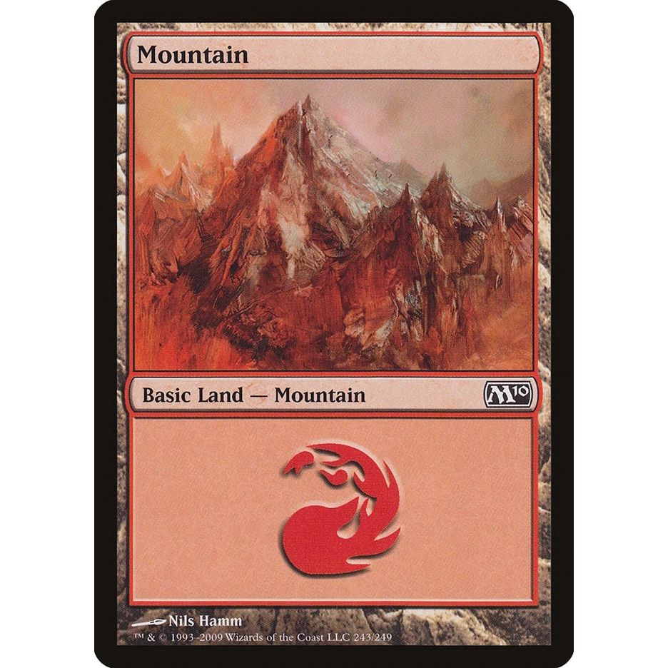 Image for Mountain (243) (243) (M10) - Magic: The Gathering
