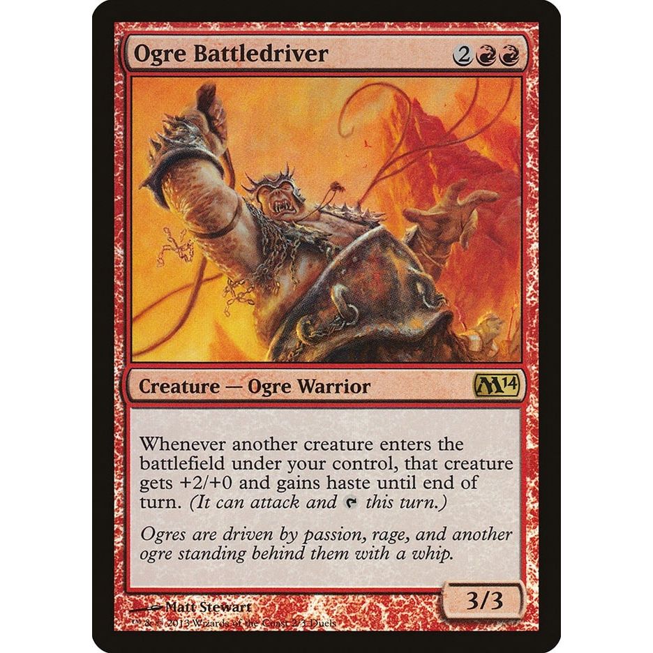 Image for Ogre Battledriver (2) (MEDIA) - Magic: The Gathering