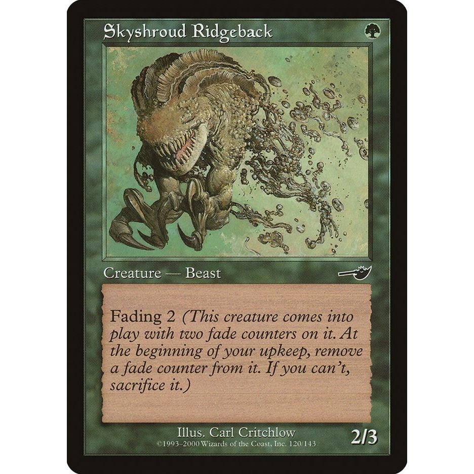 Image for Skyshroud Ridgeback (120) (NMS) - Magic: The Gathering