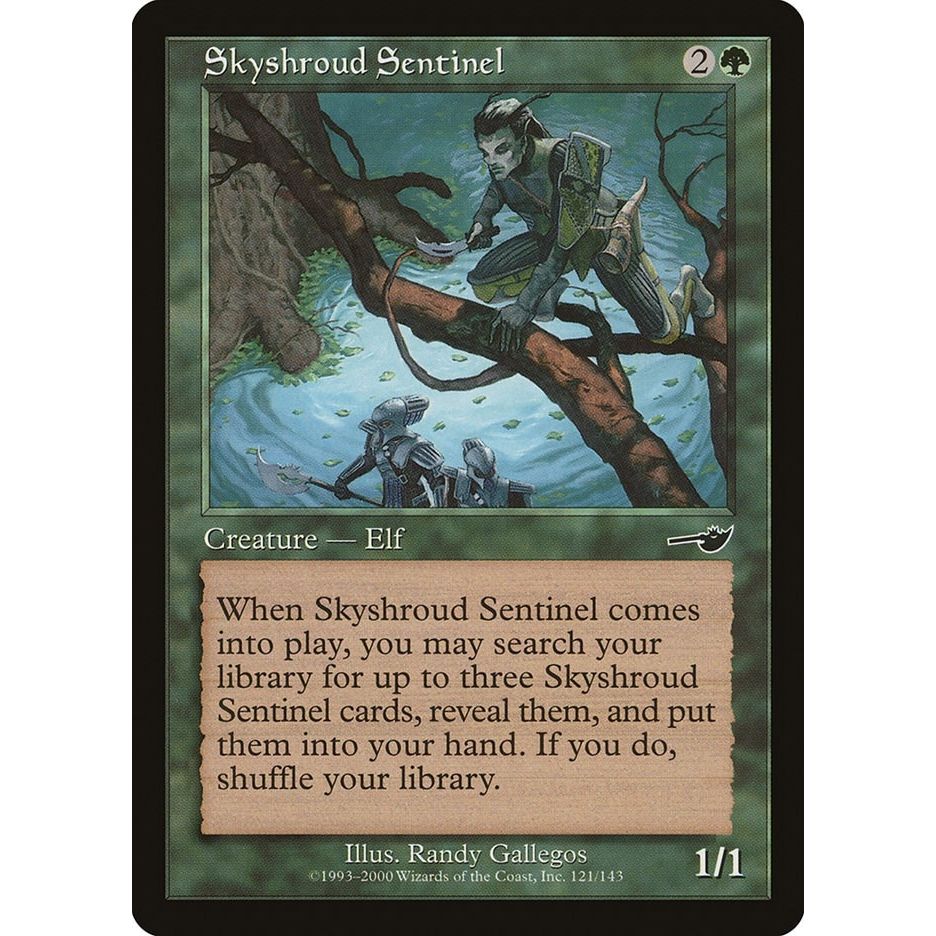 Image for Skyshroud Sentinel (121) (NMS) - Magic: The Gathering
