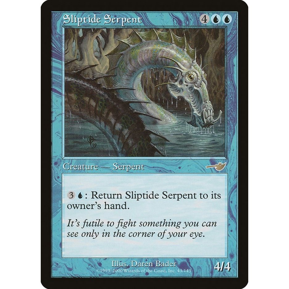Image for Sliptide Serpent (43) (NMS) - Magic: The Gathering
