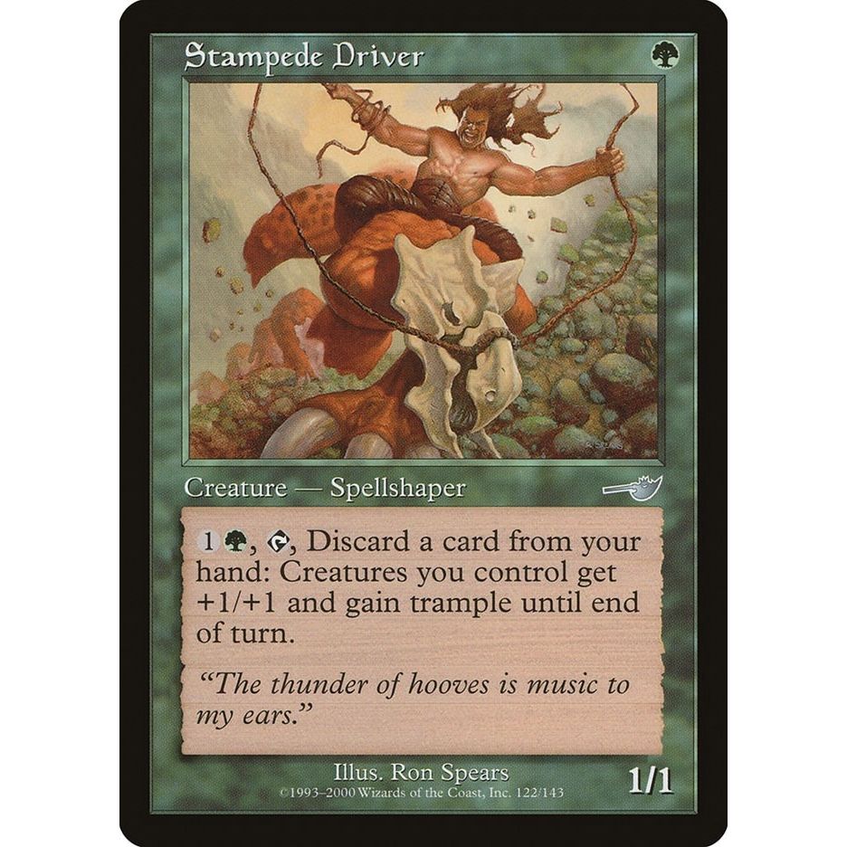 Image for Stampede Driver (122) (NMS) - Magic: The Gathering