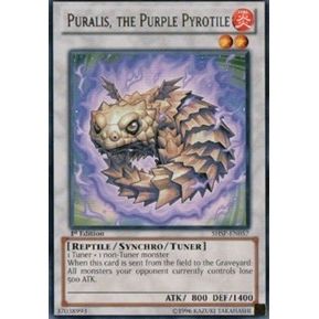 Image for Puralis, the Purple Pyrotile (SHSP-EN057) (SHSP) - YuGiOh