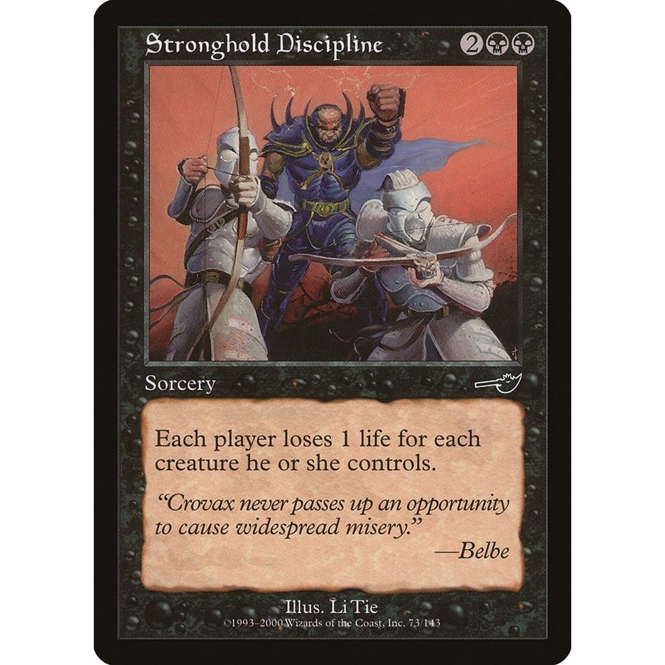 Image for Stronghold Discipline (73) (NMS) - Magic: The Gathering