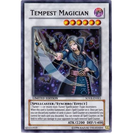 Image for Tempest Magician (SOVR-ENSE1) (SOVR) - YuGiOh
