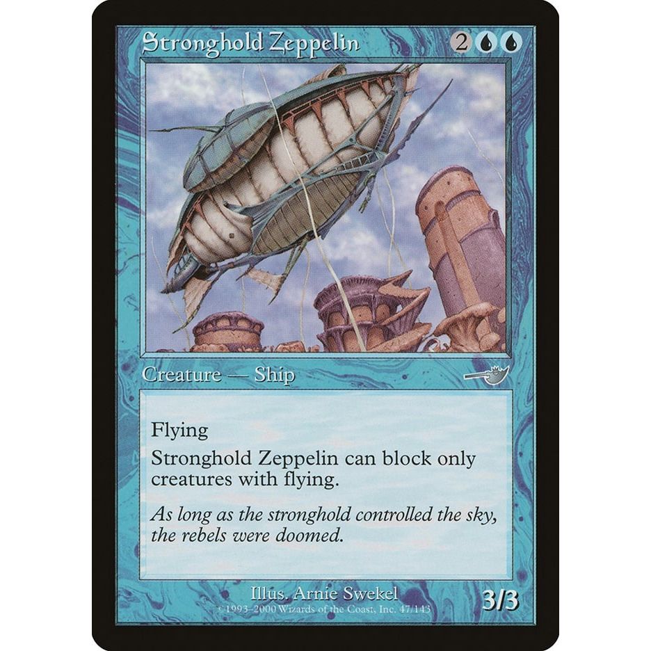 Image for Stronghold Zeppelin (47) (NMS) - Magic: The Gathering