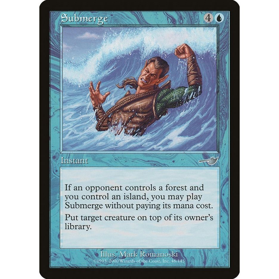 Image for Submerge (48) (NMS) - Magic: The Gathering