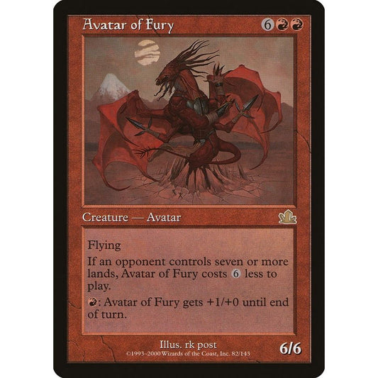 Image for Avatar of Fury (82) (PCY) - Magic: The Gathering