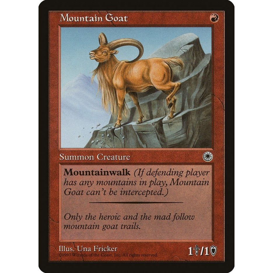Image for Mountain Goat (POR) - Magic: The Gathering