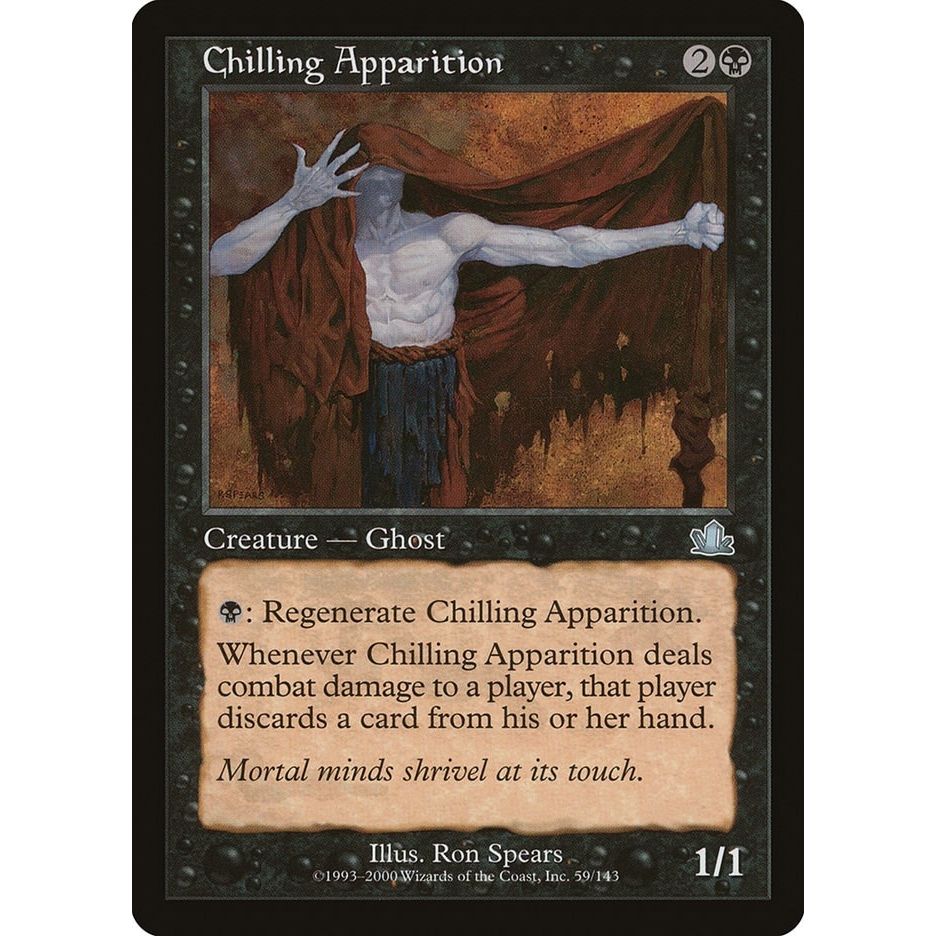 Image for Chilling Apparition (59) (PCY) - Magic: The Gathering