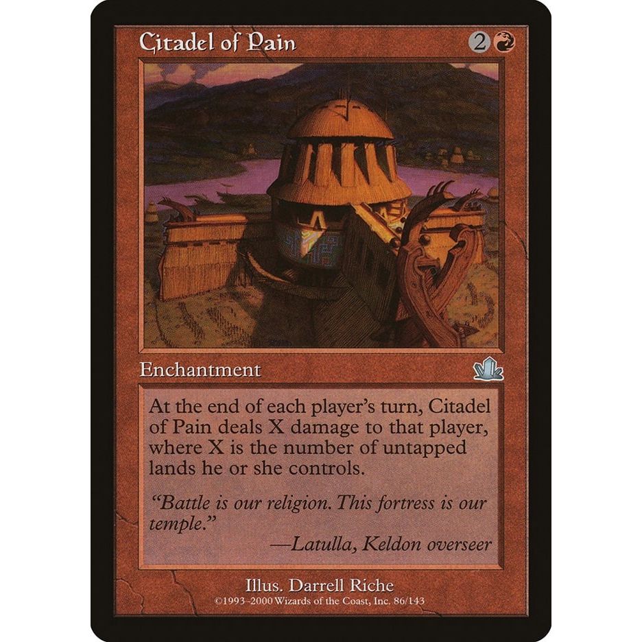 Image for Citadel of Pain (86) (PCY) - Magic: The Gathering
