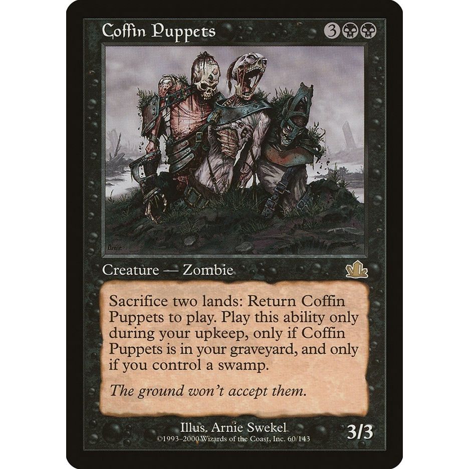 Image for Coffin Puppets (60) (PCY) - Magic: The Gathering