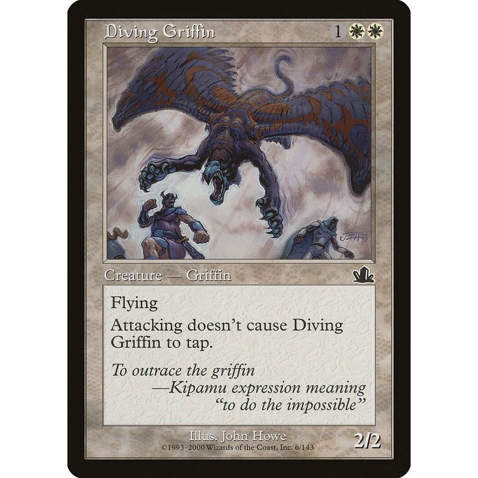 Image for Diving Griffin (6) (PCY) - Magic: The Gathering