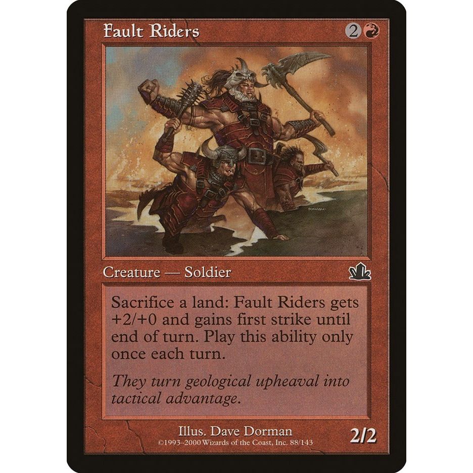 Image for Fault Riders (88) (PCY) - Magic: The Gathering