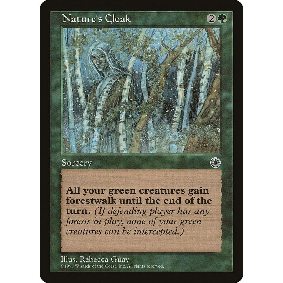 Image for Nature's Cloak (POR) - Magic: The Gathering