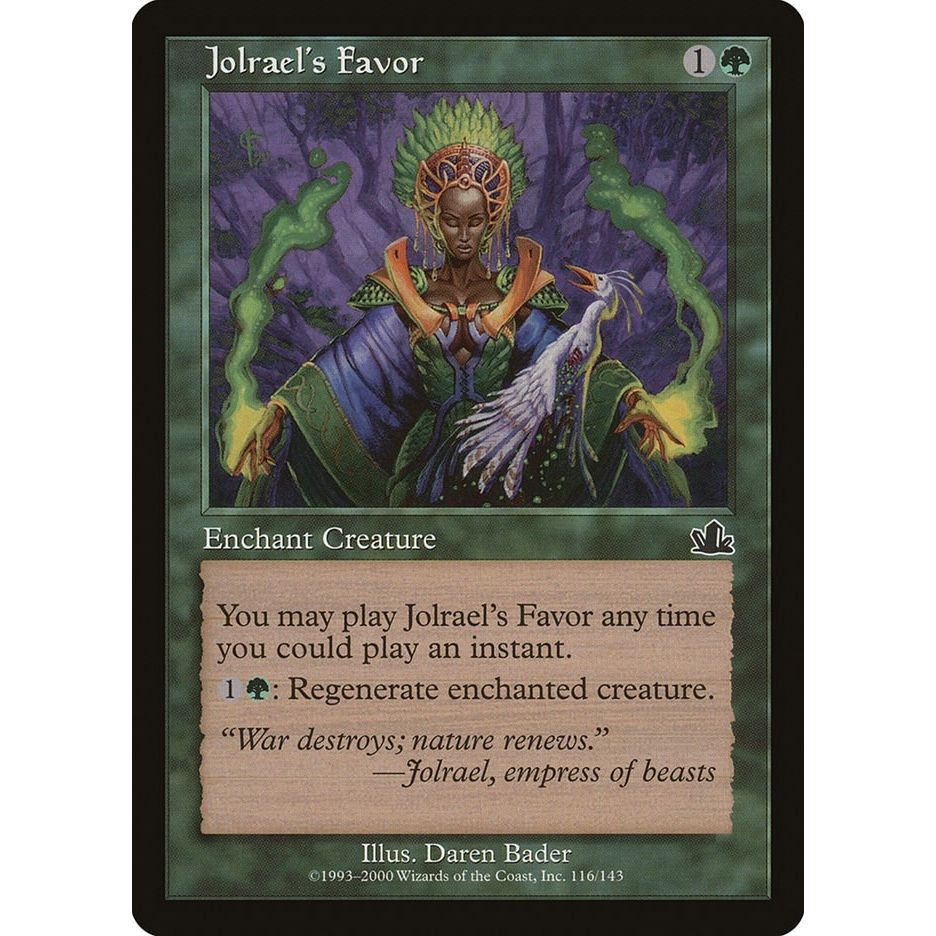 Image for Jolrael's Favor (116) (PCY) - Magic: The Gathering