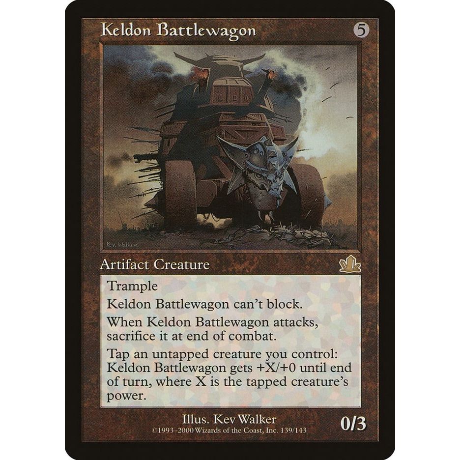 Image for Keldon Battlewagon (139) (PCY) - Magic: The Gathering