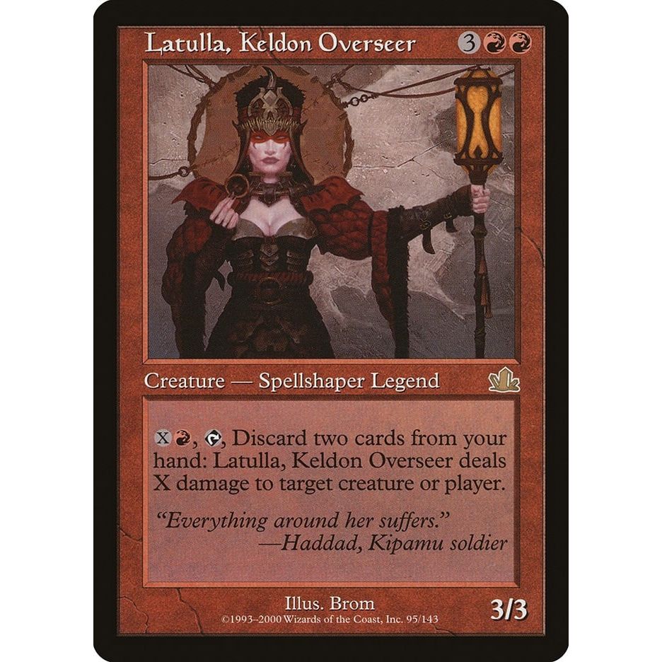 Image for Latulla, Keldon Overseer (95) (PCY) - Magic: The Gathering