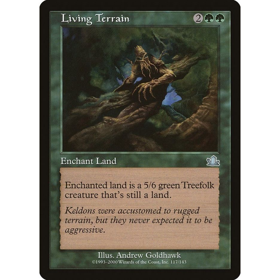Image for Living Terrain (117) (PCY) - Magic: The Gathering