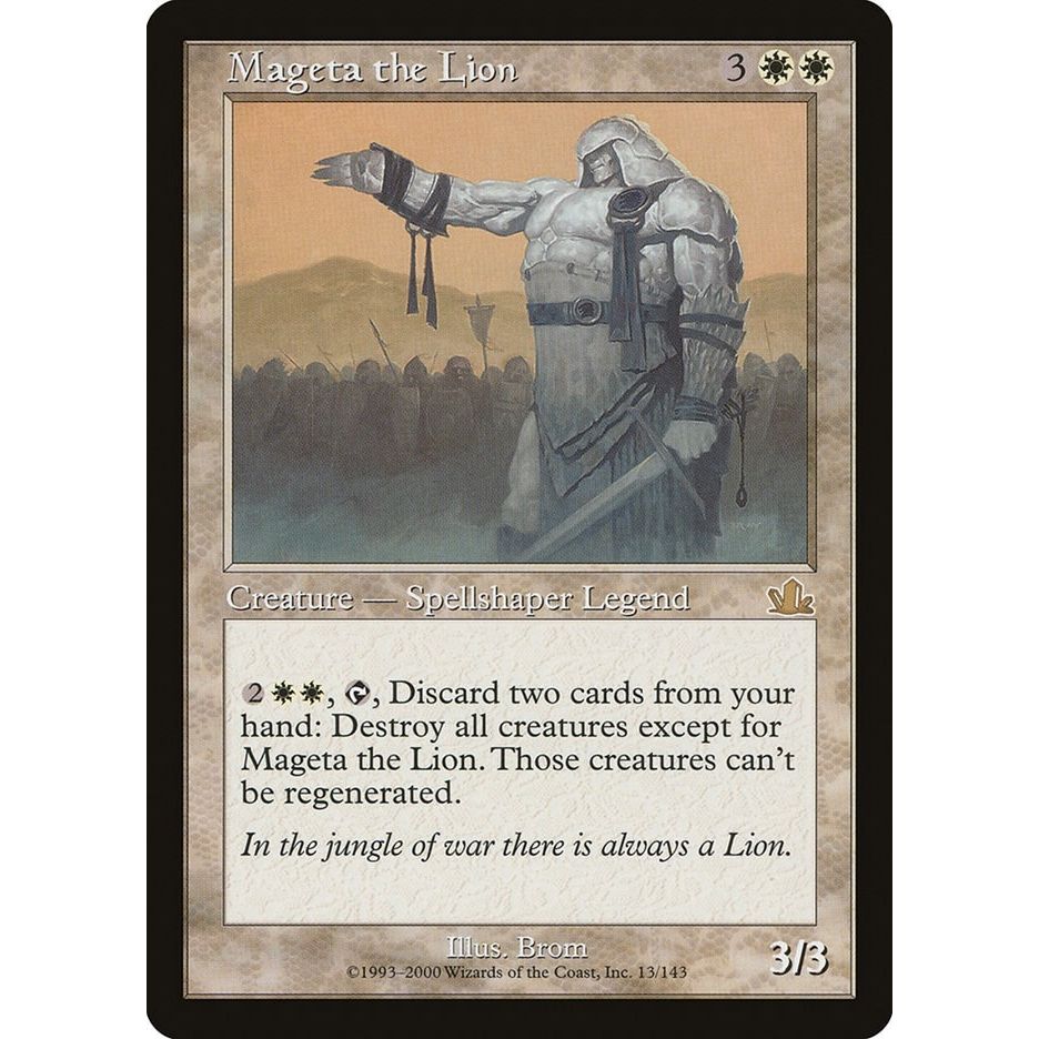 Image for Mageta the Lion (13) (PCY) - Magic: The Gathering