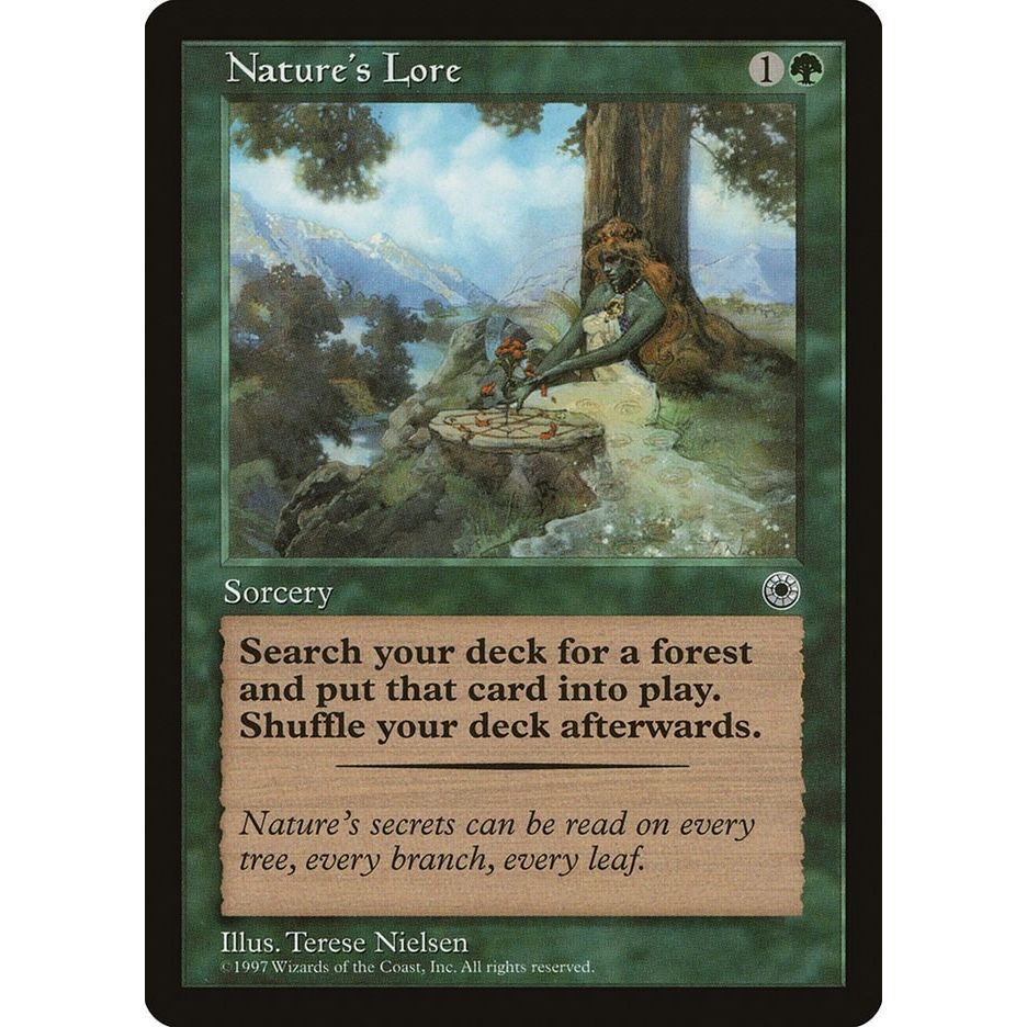 Image for Nature's Lore (POR) - Magic: The Gathering