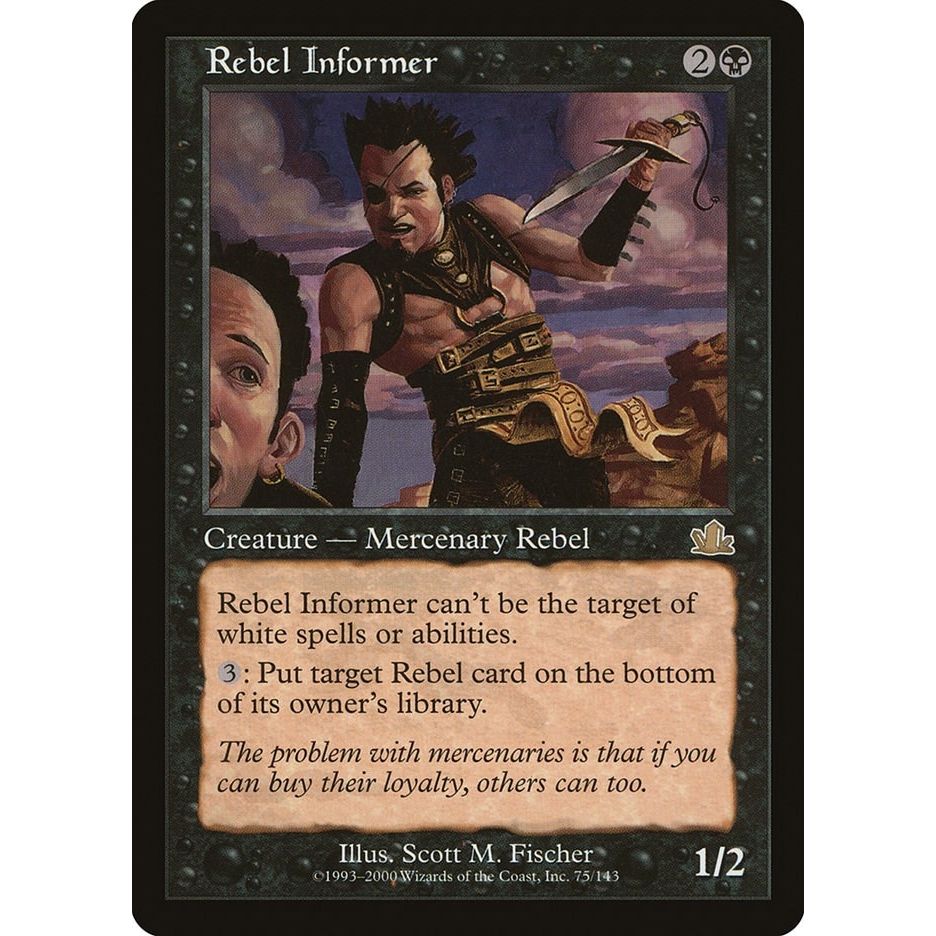 Image for Rebel Informer (75) (PCY) - Magic: The Gathering