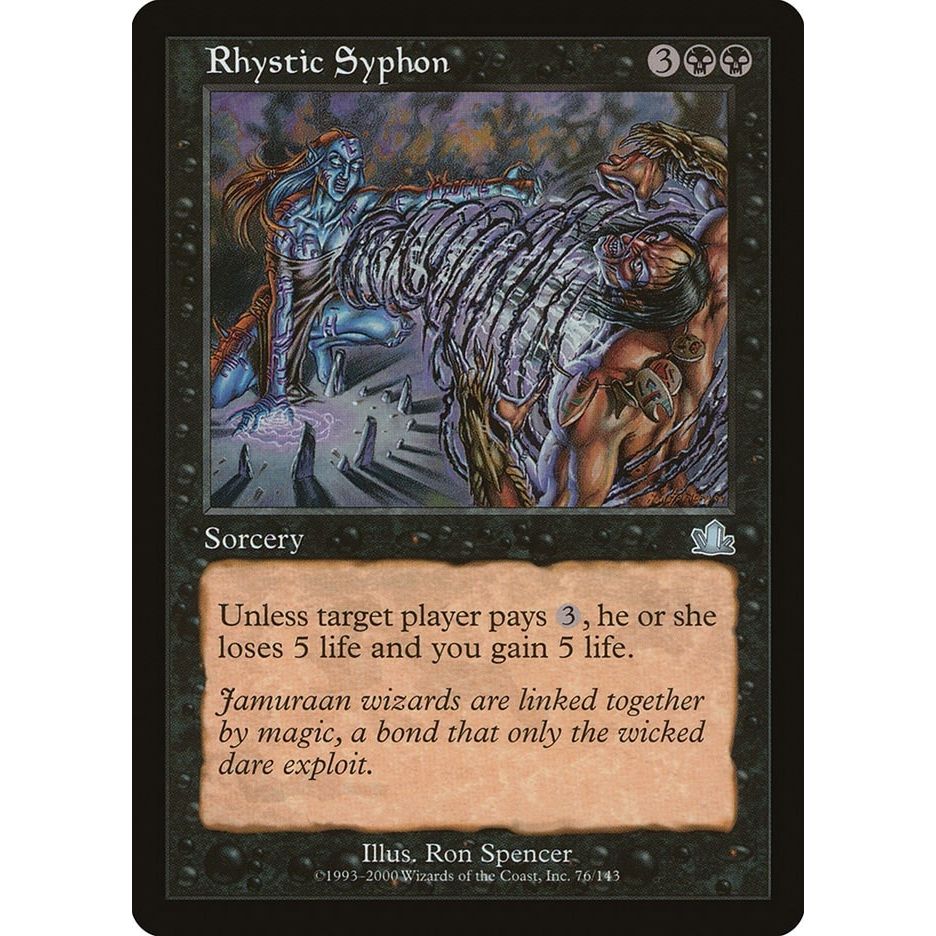 Image for Rhystic Syphon (76) (PCY) - Magic: The Gathering