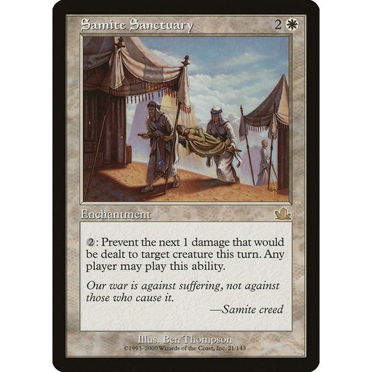 Image for Samite Sanctuary (21) (PCY) - Magic: The Gathering