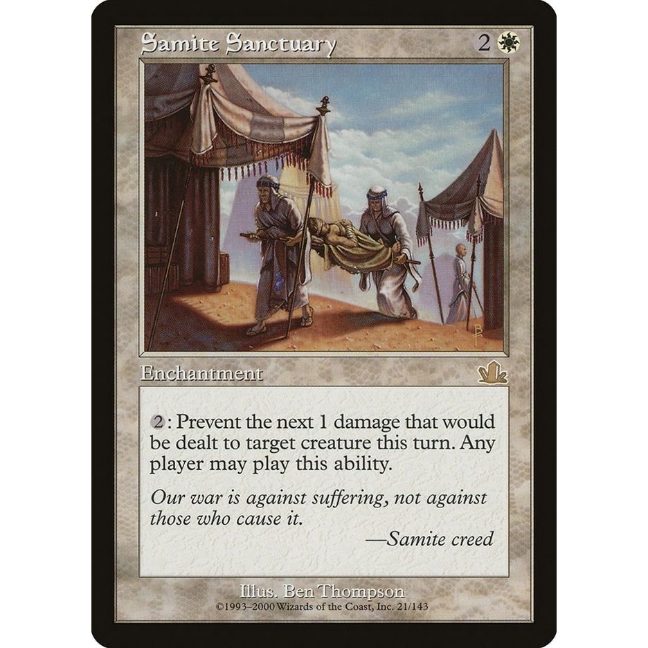 Image for Samite Sanctuary (21) (PCY) - Magic: The Gathering