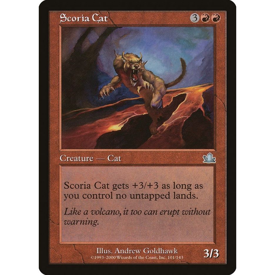 Image for Scoria Cat (101) (PCY) - Magic: The Gathering