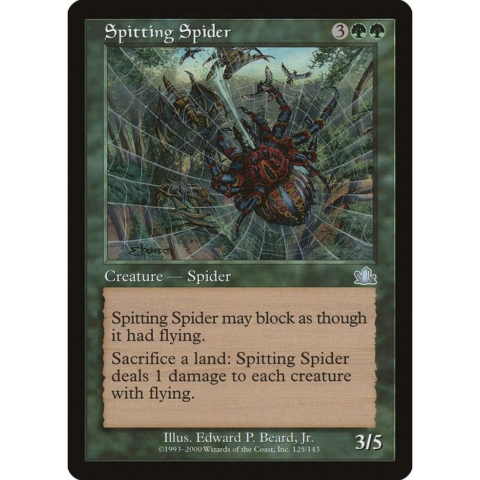 Image for Spitting Spider (125) (PCY) - Magic: The Gathering