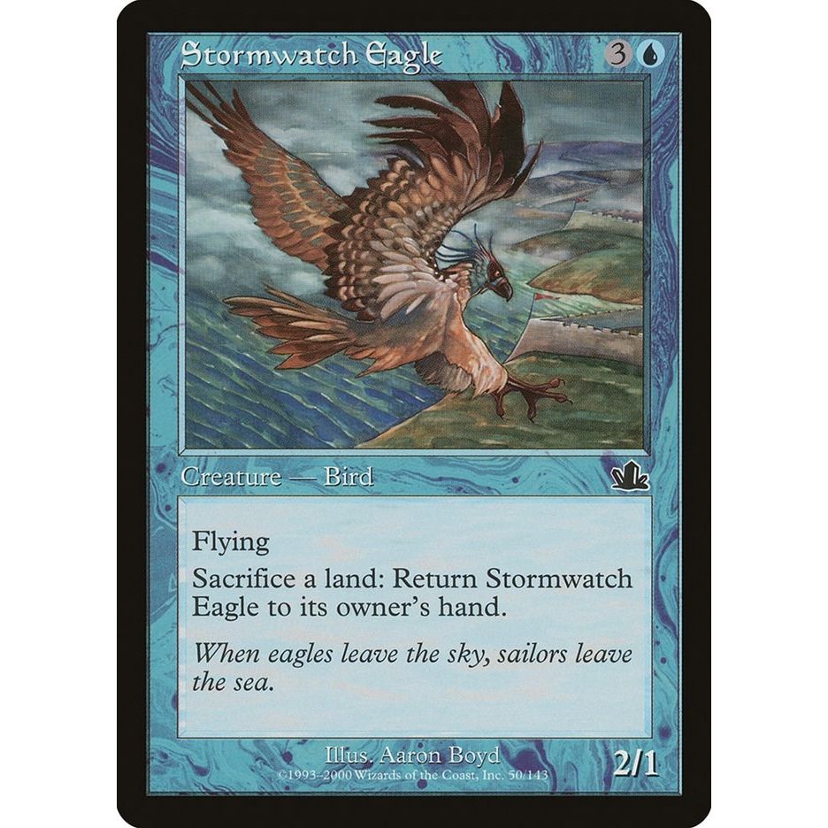 Image for Stormwatch Eagle (50) (PCY) - Magic: The Gathering