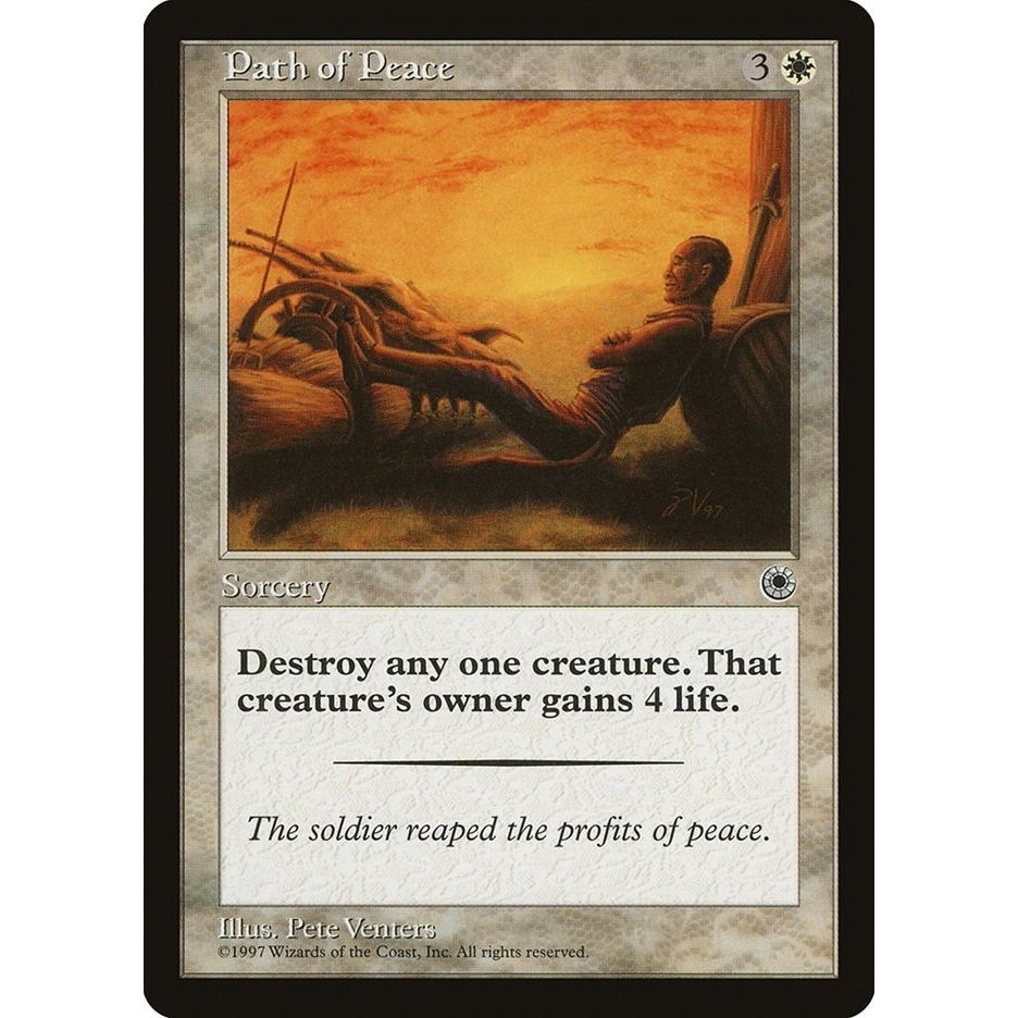Image for Path of Peace (POR) - Magic: The Gathering