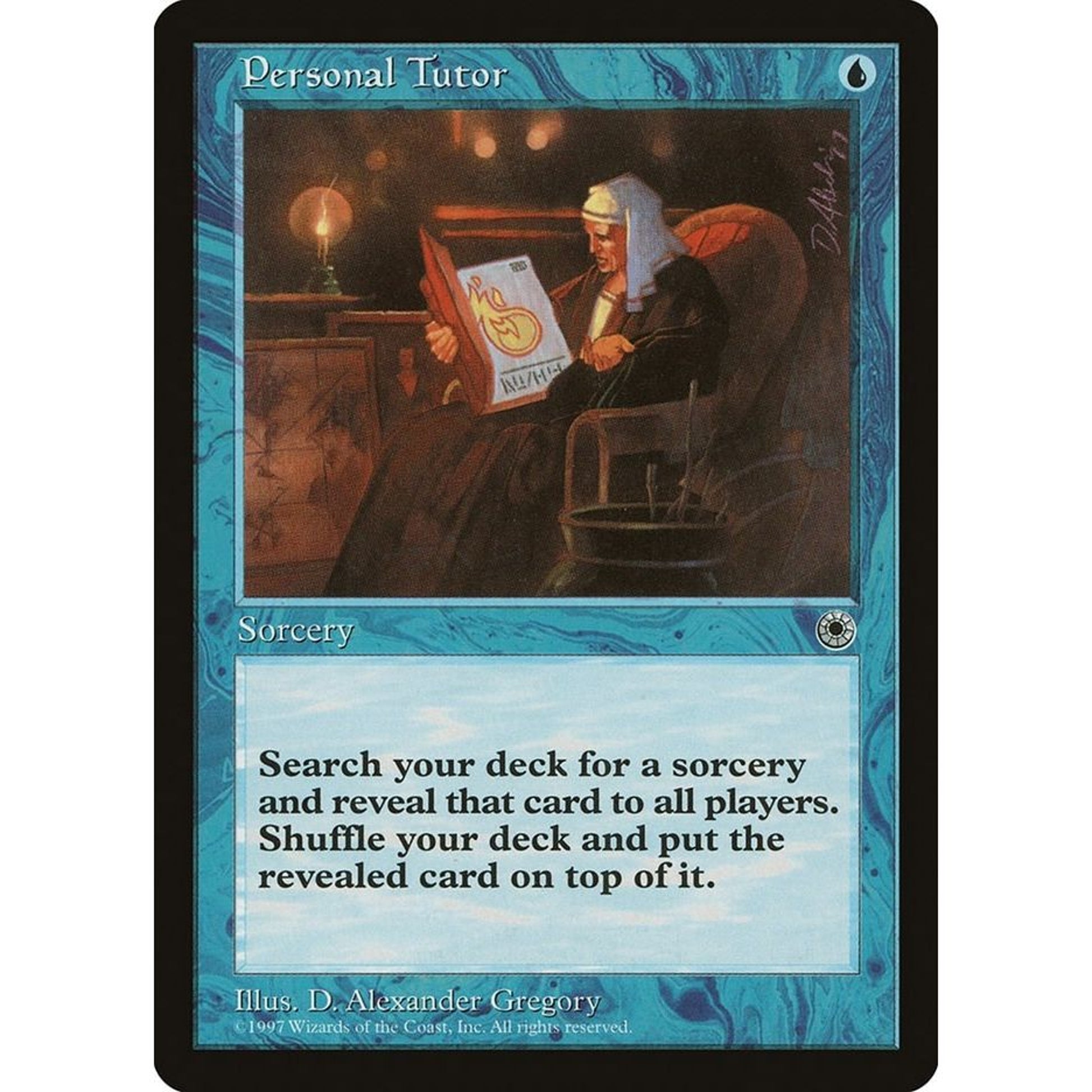 Image for Personal Tutor (POR) - Magic: The Gathering