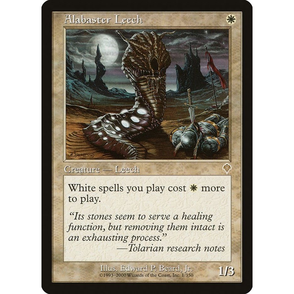 Image for Alabaster Leech (1) (INV) - Magic: The Gathering