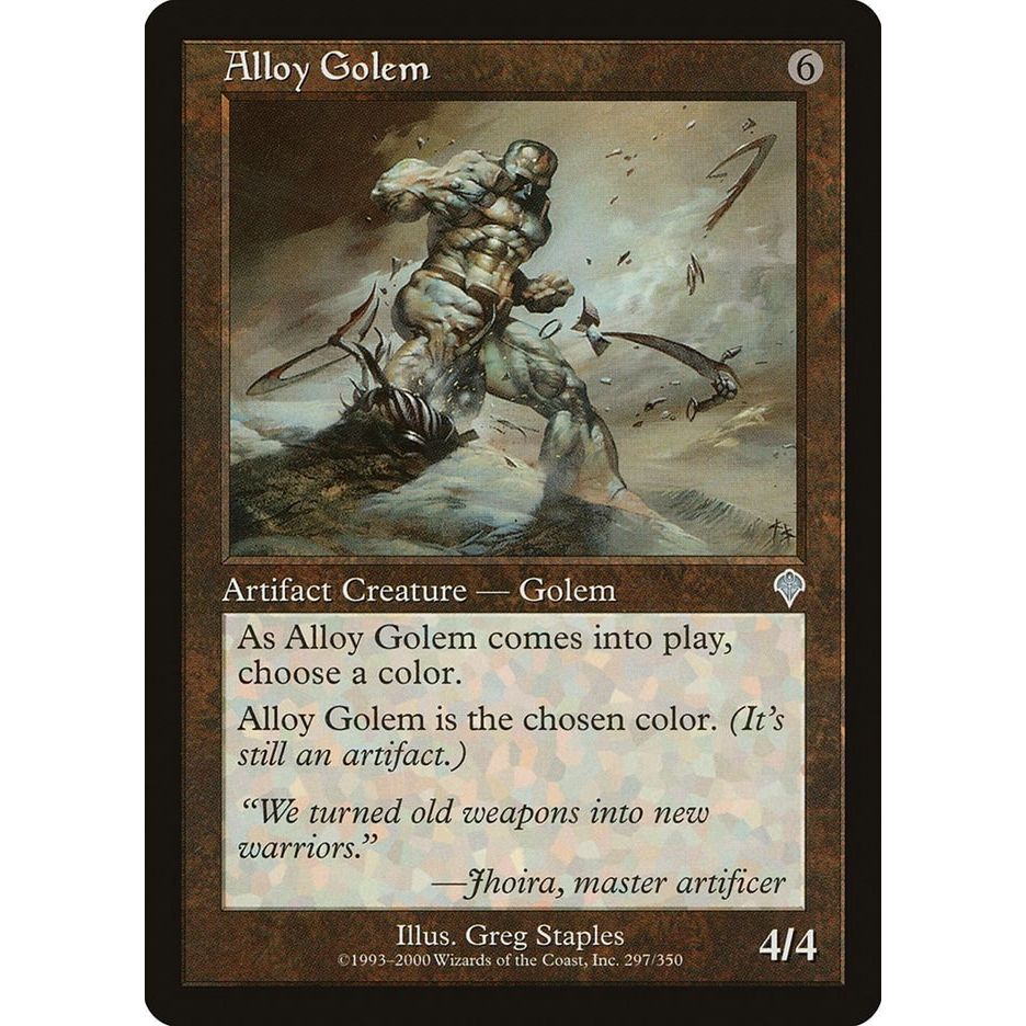 Image for Alloy Golem (297) (INV) - Magic: The Gathering