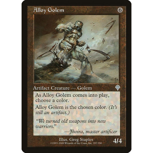 Image for Alloy Golem (297) (INV) - Magic: The Gathering
