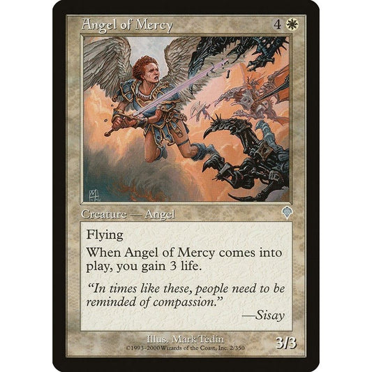 Image for Angel of Mercy (2) (INV) - Magic: The Gathering
