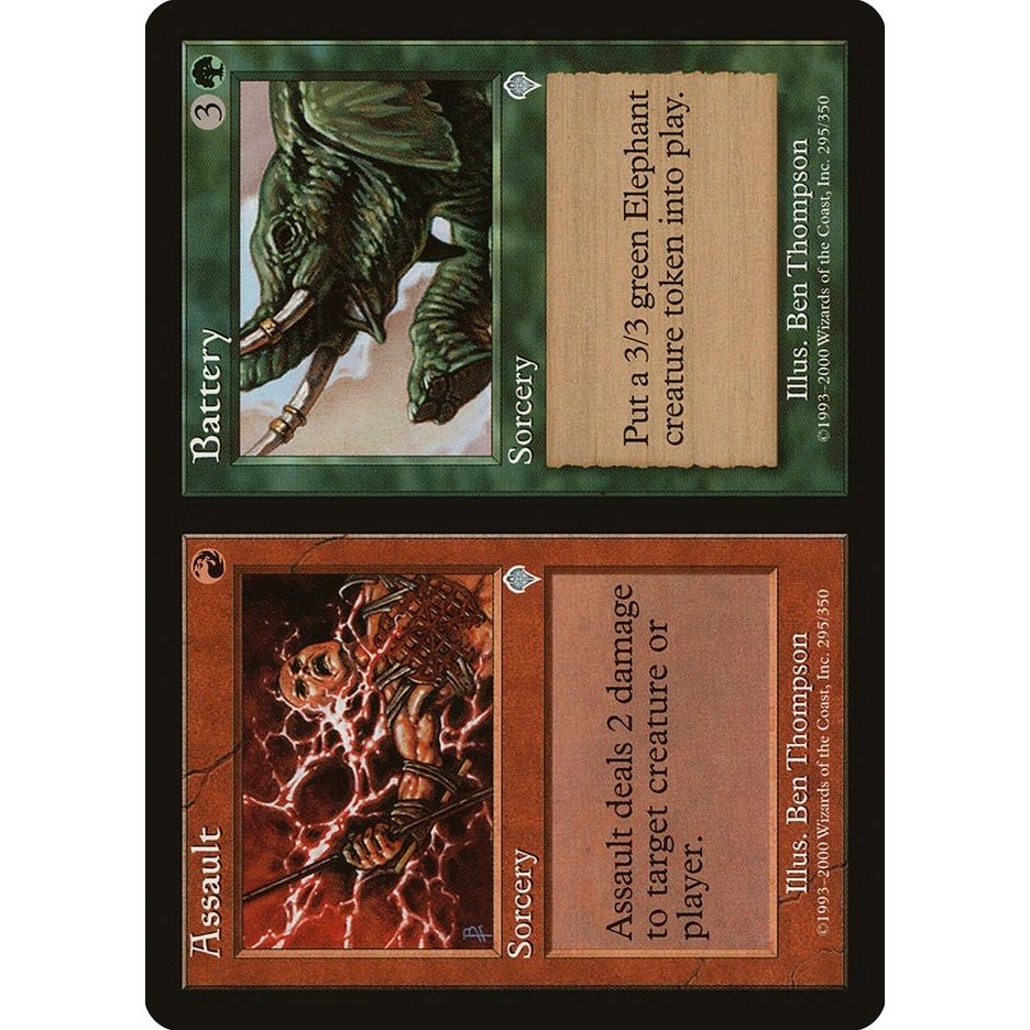 Image for Assault // Battery (295) (INV) - Magic: The Gathering