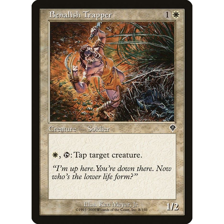 Image for Benalish Trapper (8) (INV) - Magic: The Gathering