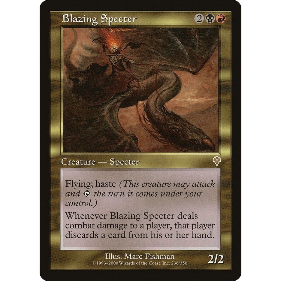 Image for Blazing Specter (236) (INV) - Magic: The Gathering