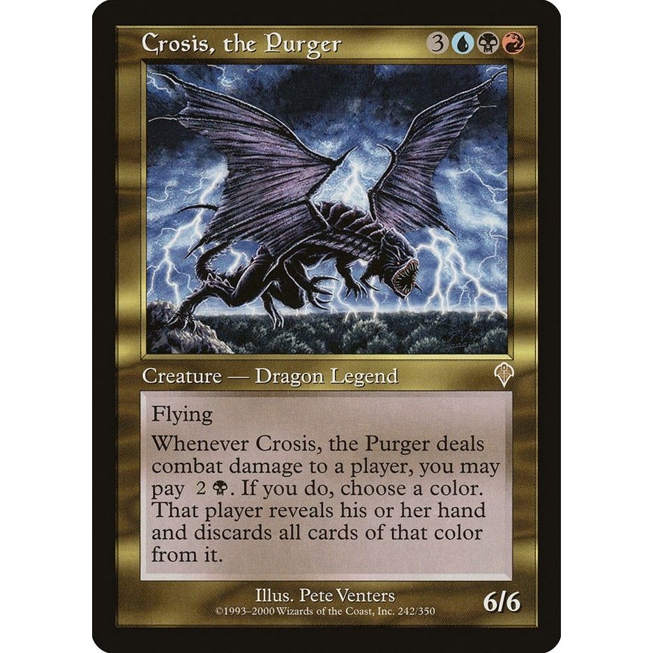 Image for Crosis, the Purger (242) (INV) - Magic: The Gathering